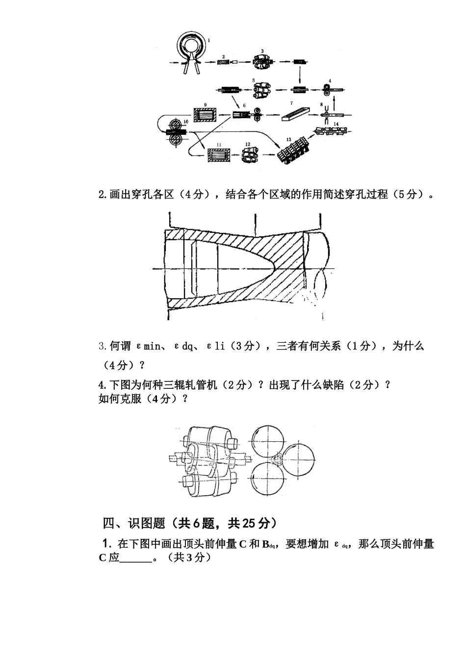 内蒙古科技大学材料成型及控制工程轧钢专业钢管试题_第2页