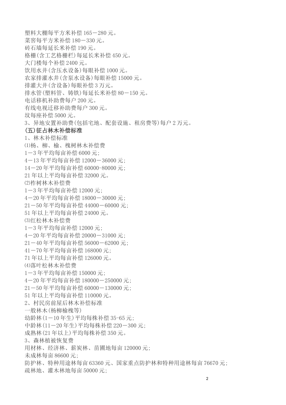 农村土地赔偿最新政策2016_第2页