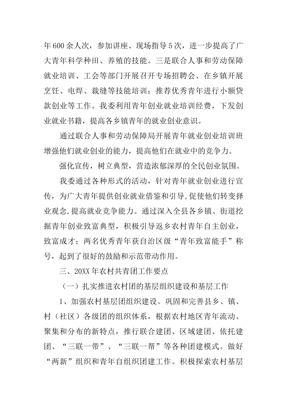 农村团支部工作总结_第3页