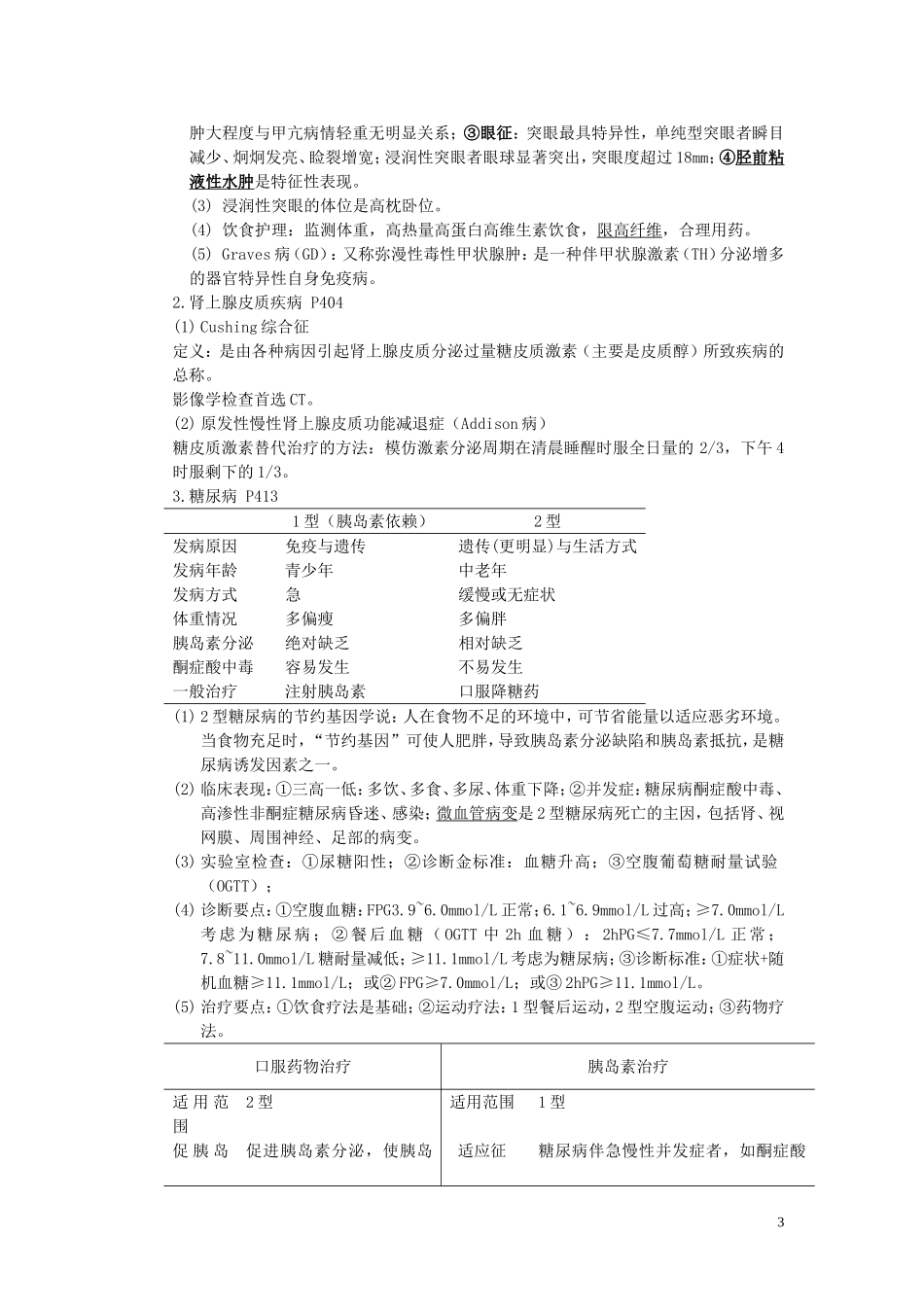 内科护理学重点整理_第3页