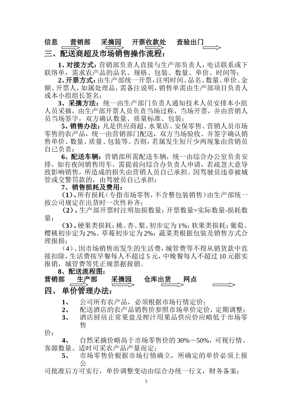 农产品销售及配送操作流程_第3页