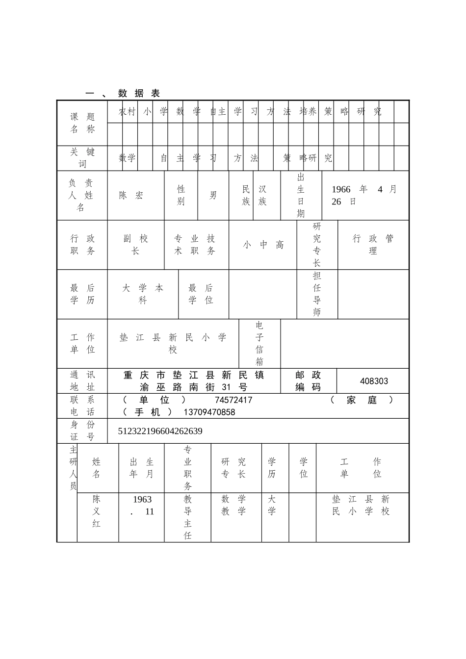 农村小学数学自主学习方法培养策略研究课题申报书_第2页