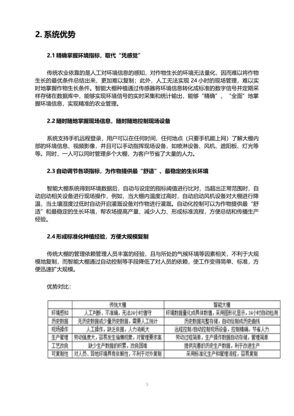 农业物联网智能大棚解决方案_第3页
