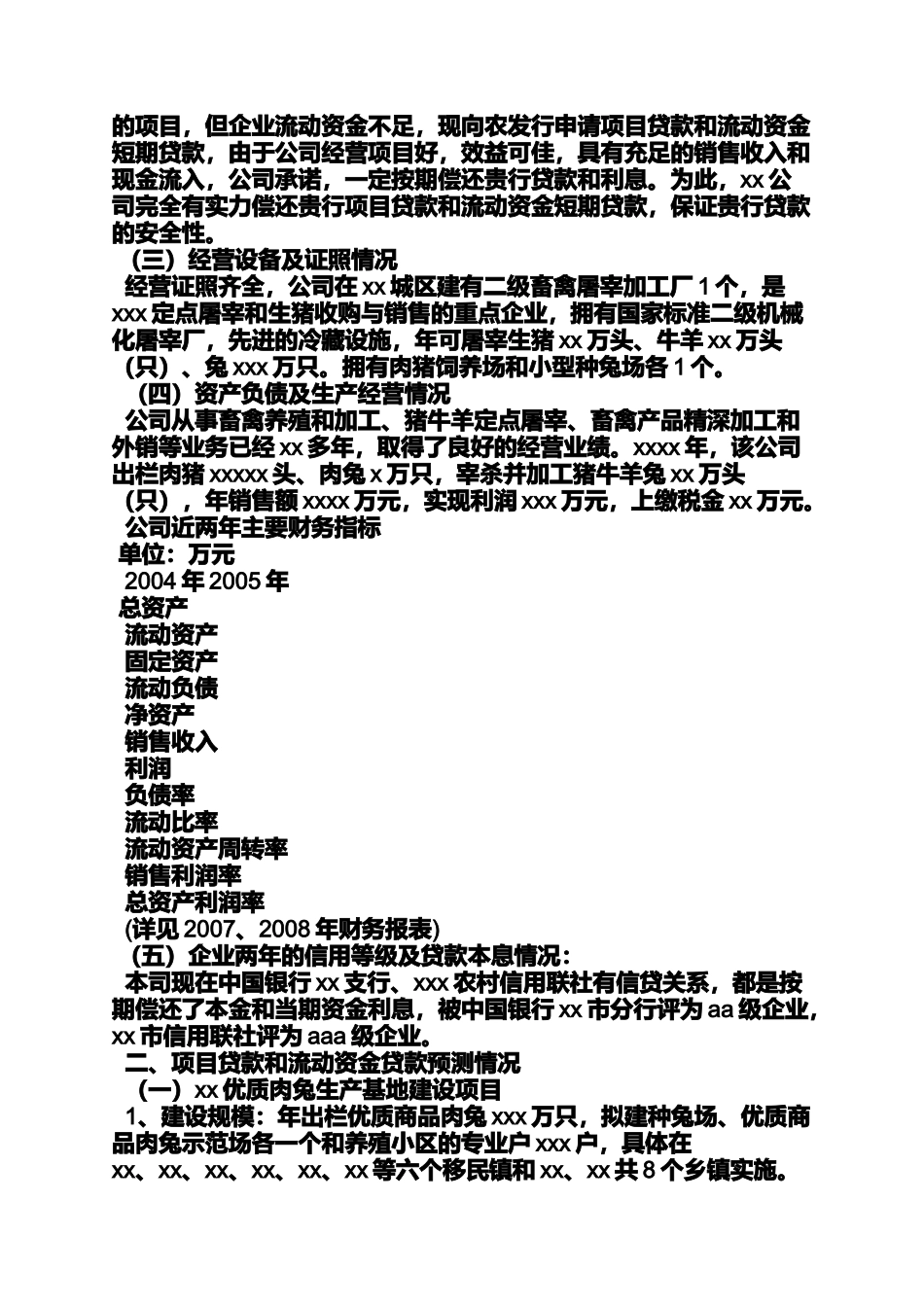 农业贷款申请书范文_第2页