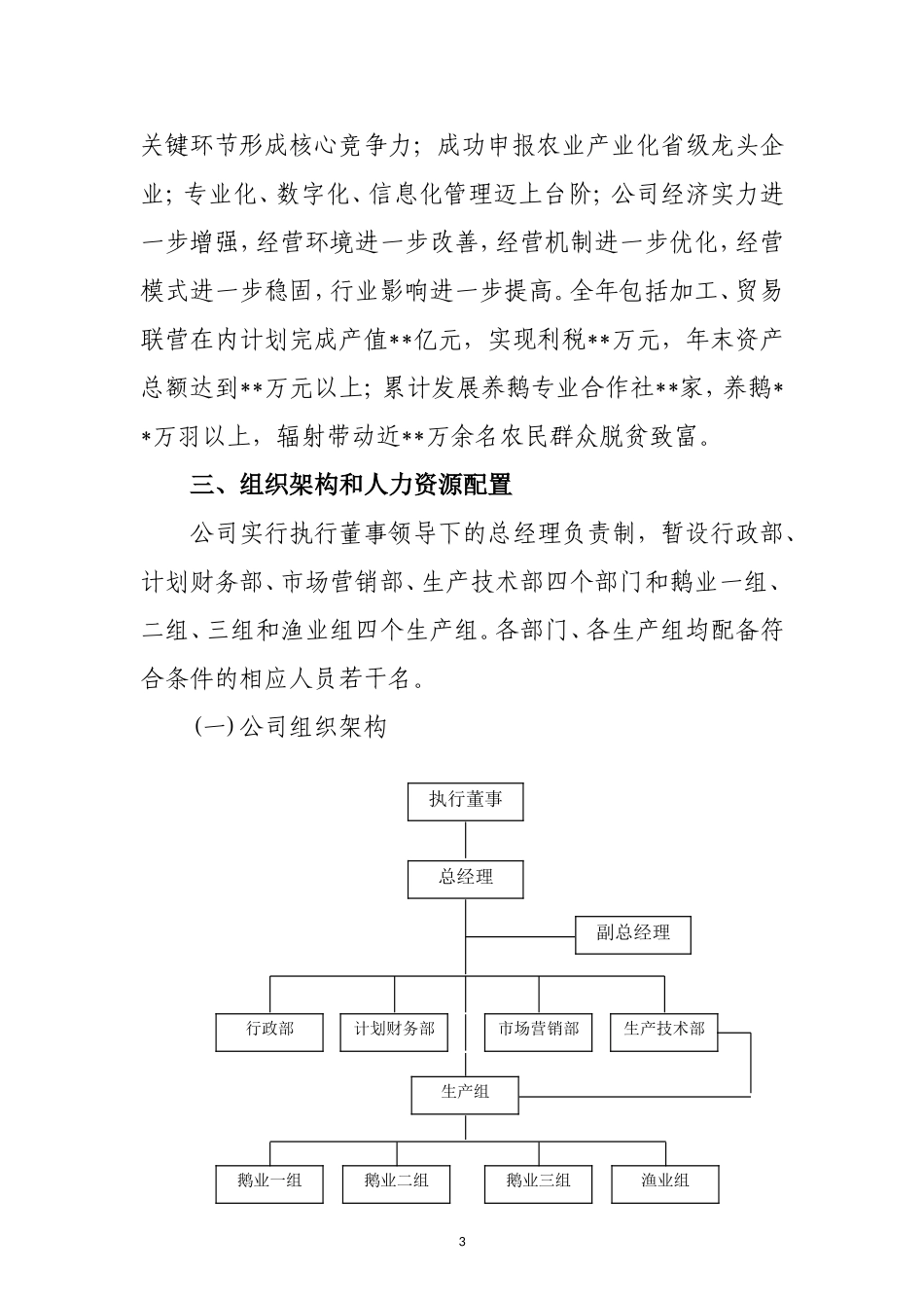 农业公司经营管理方案_第3页