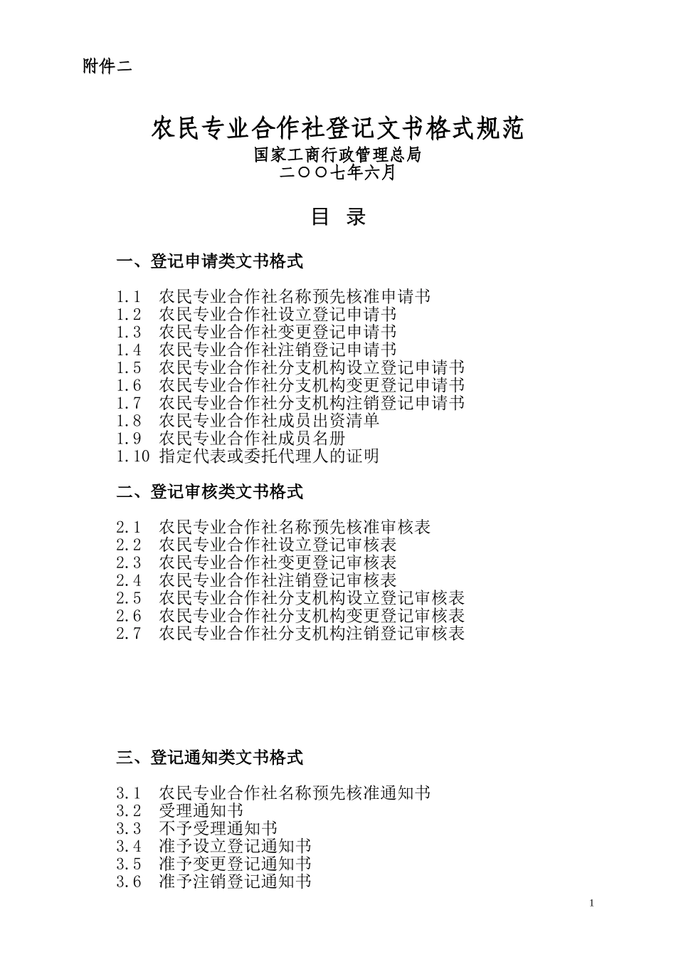 农民专业合作社相关表格_第1页