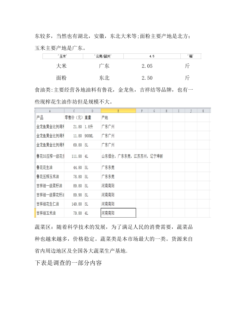 农批市场农产品调查总结报告_第2页