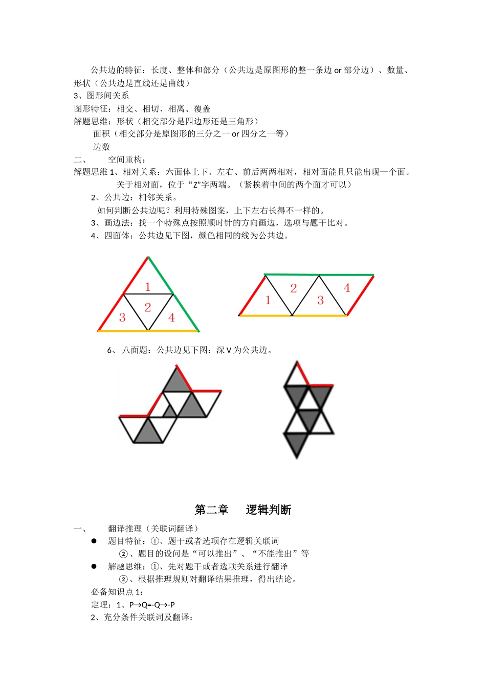 判断推理精华笔记_第3页