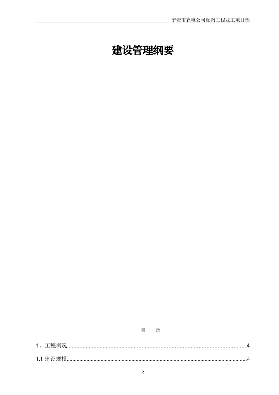 农网改造升级工程建设管理纲要_第2页