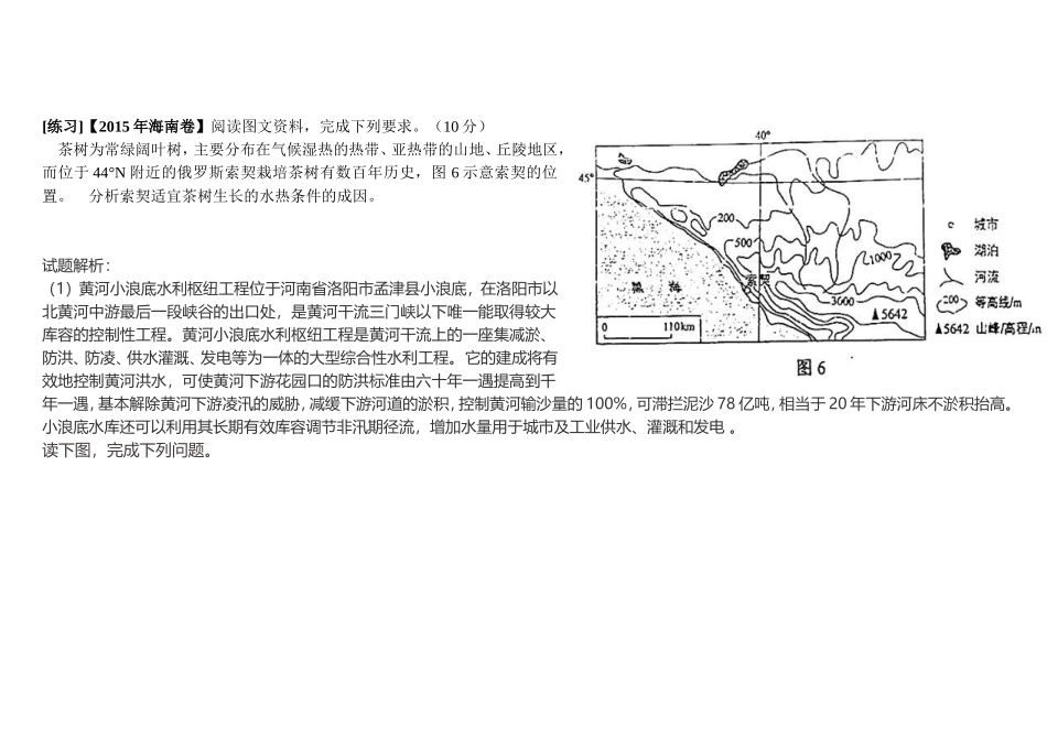 农业区位与农业发展—课前导学-：思维导图_第3页