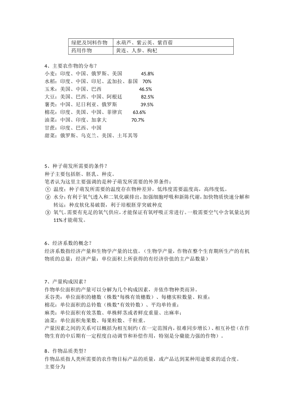 农学概论重点完整版-2016年_第2页