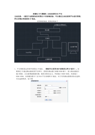前端设备主动注册到7016平台