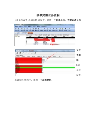刷单业务完整流程