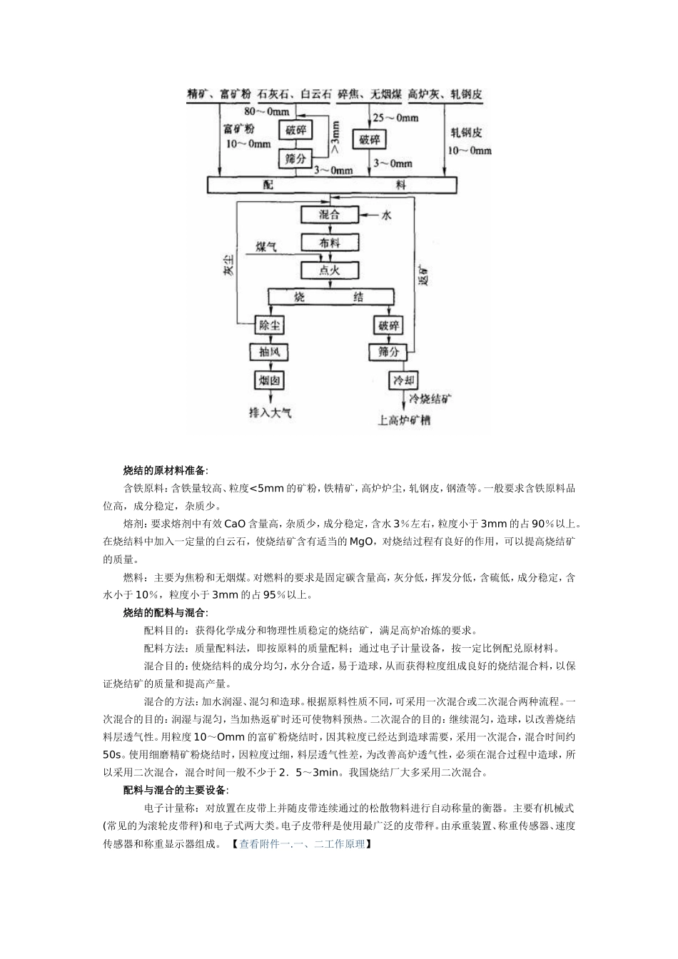 冶金自动化之烧结球团工艺流程及主要设备简介_第2页