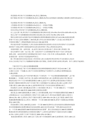 养老保险-五险一金