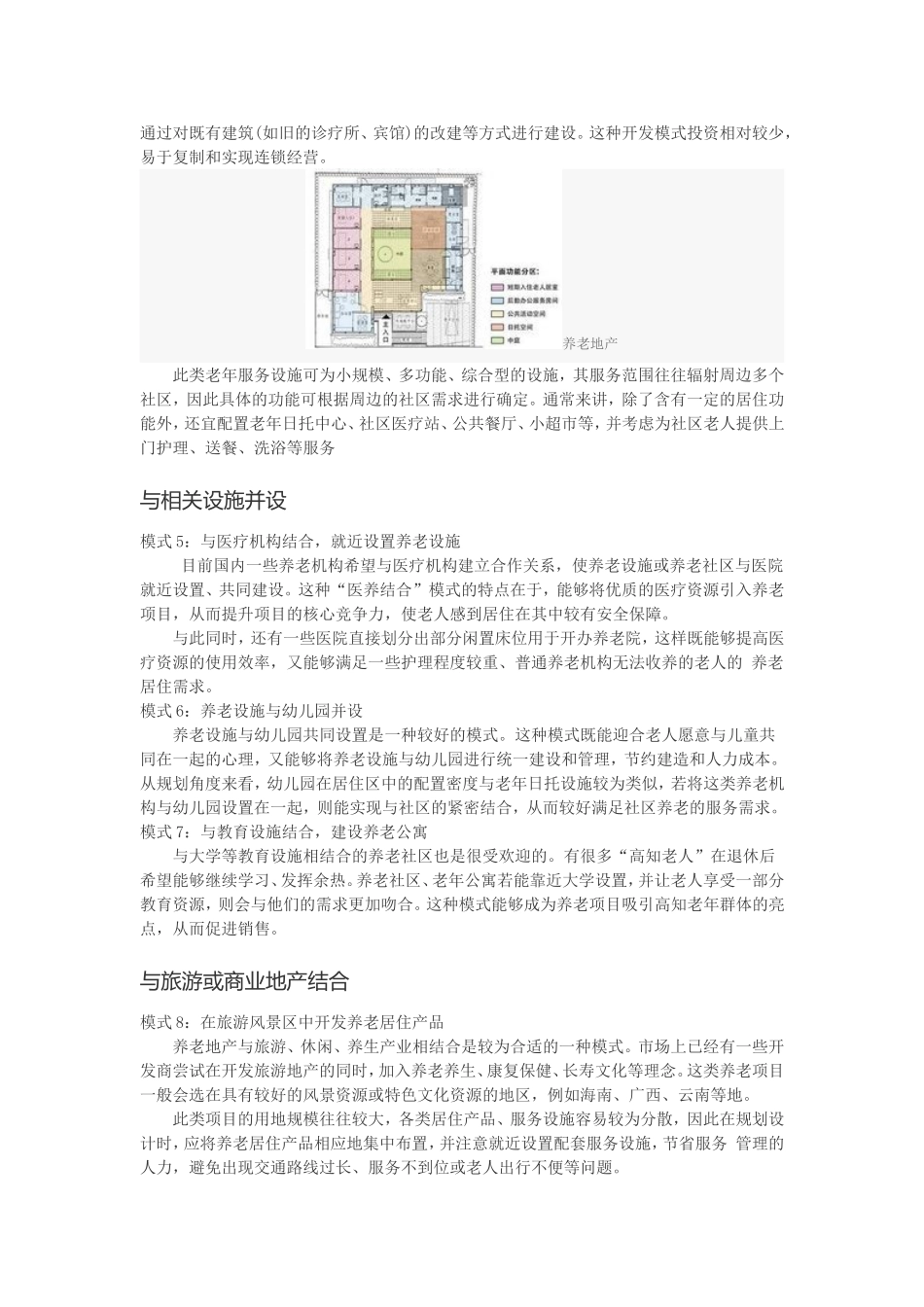 养老地产的开发模式分析_第3页