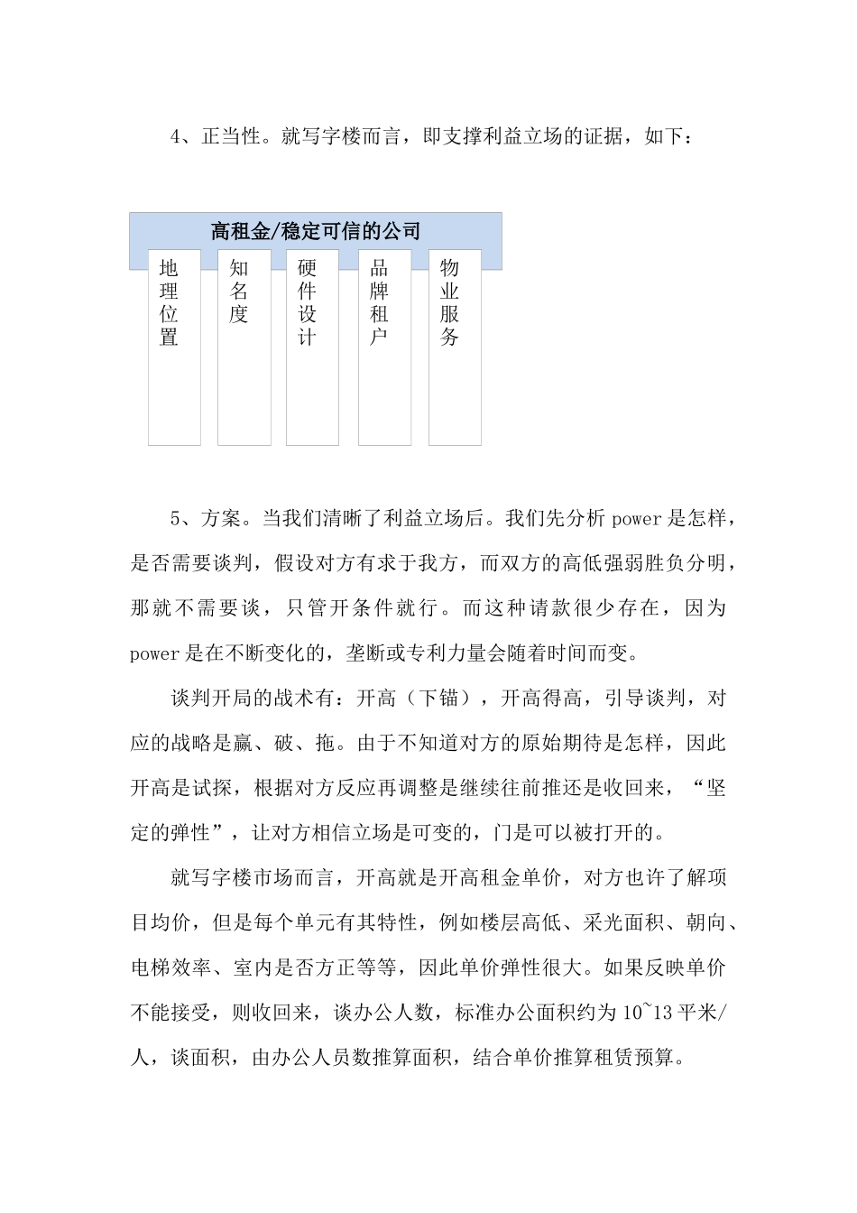 写字楼租赁谈判话术与技巧_第3页