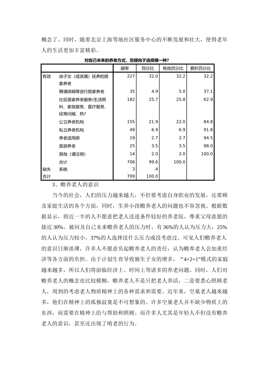 养老问题调查报告_第2页
