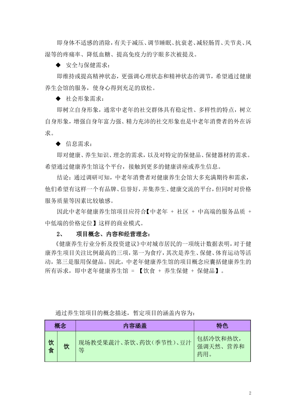 养生会所商业计划书_第2页