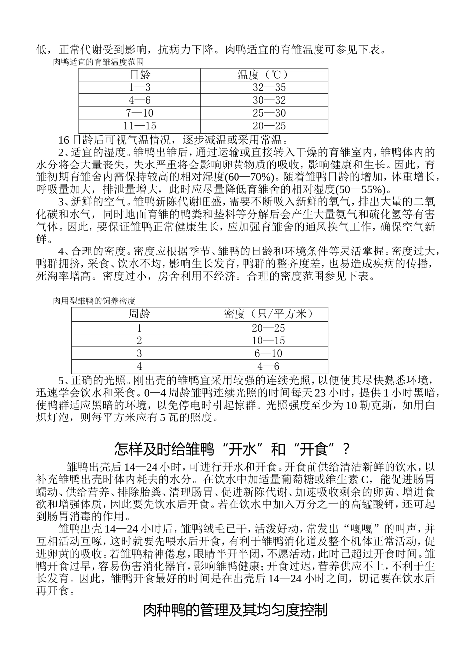 养鸭技术资料_第2页