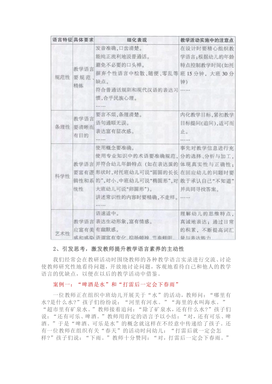 养幼儿园教师的教学语言素养_第2页