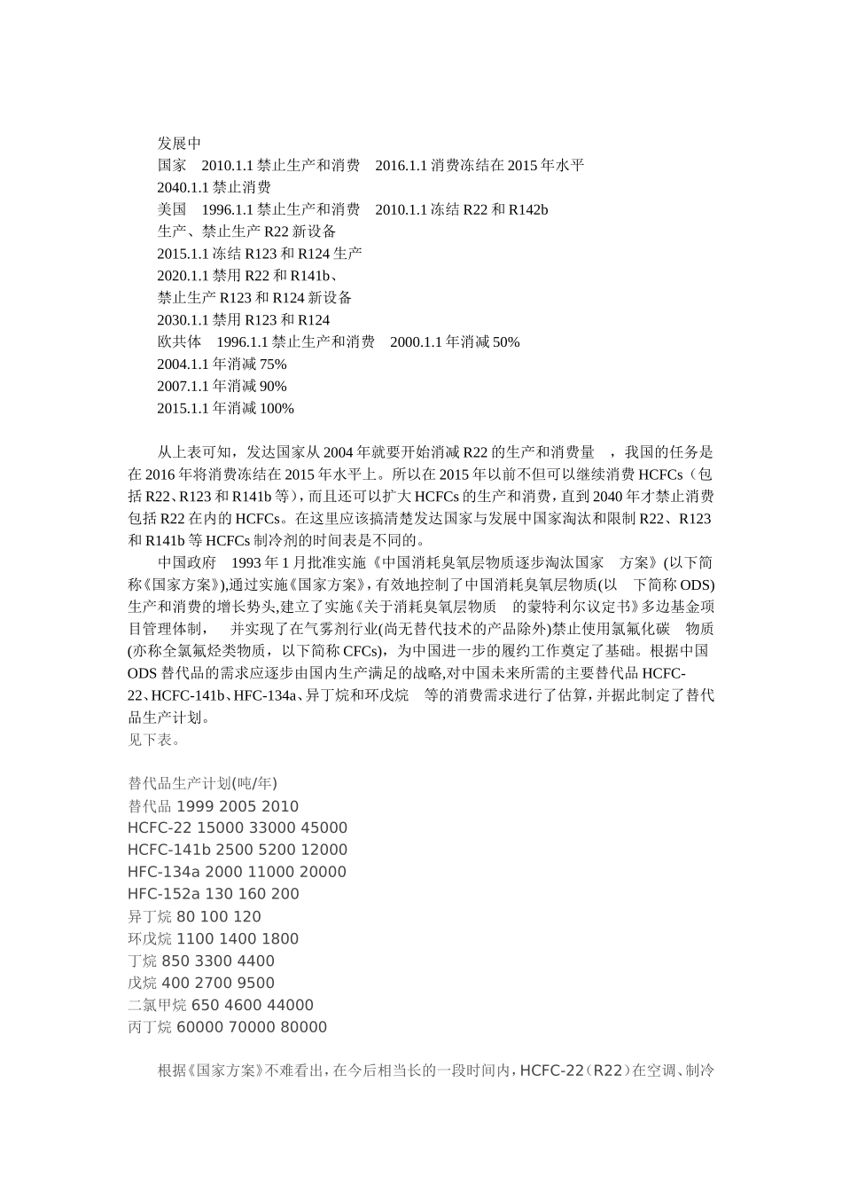 制冷剂R22与R134a的应用比较(同名1666)_第2页