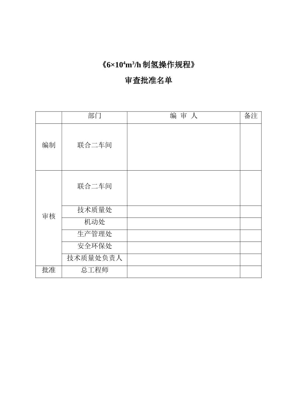 制氢装置操作规程_第2页