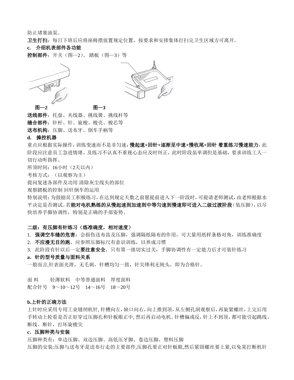 制衣工厂新员工培训教程-(上)_第2页