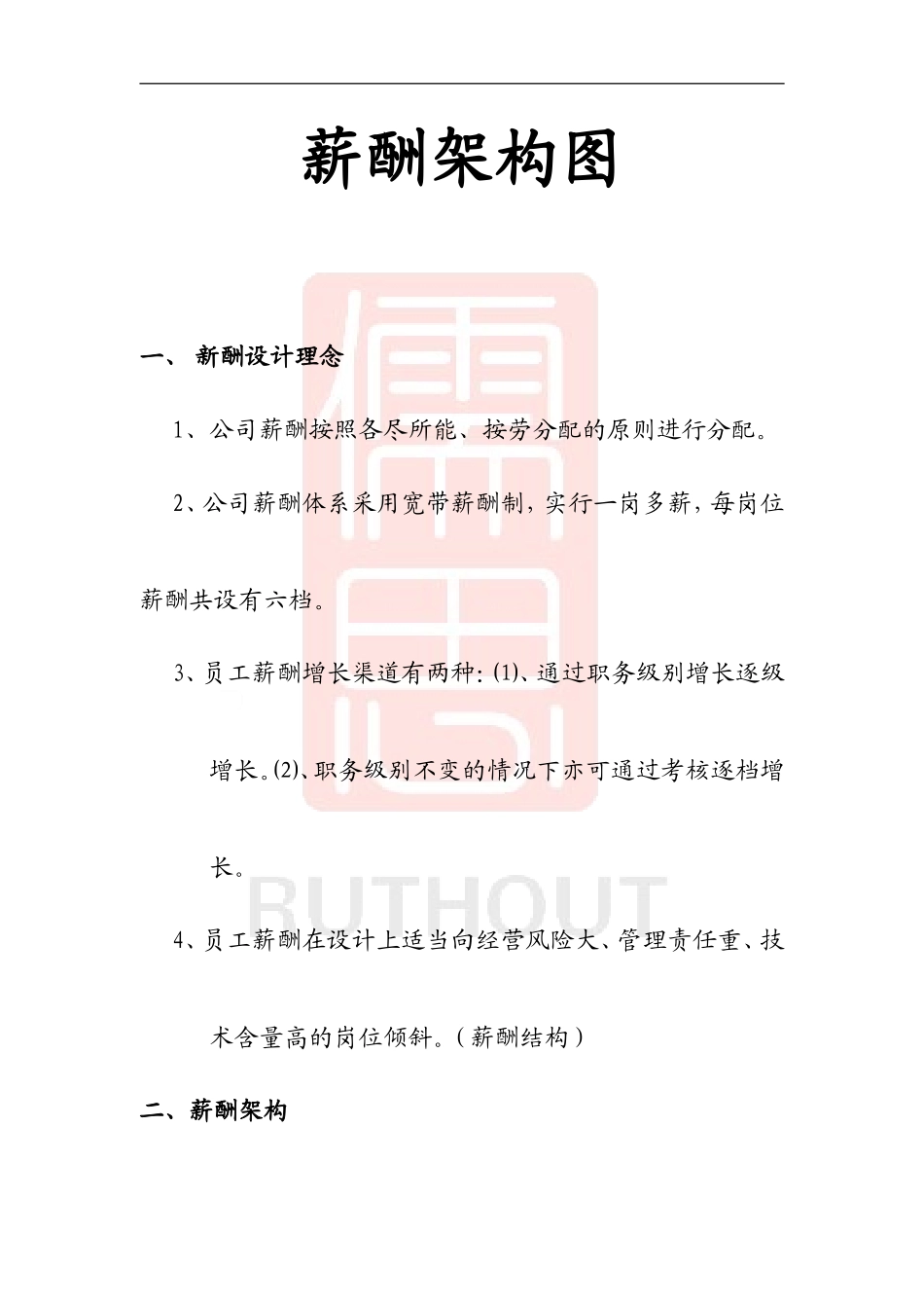 制造行业薪酬设计方案_第2页