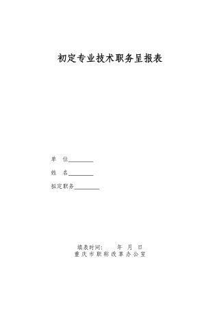 助理工程师申请表格2