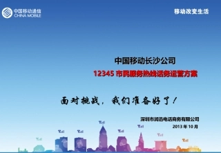 12345市民服务热线话务运营方案