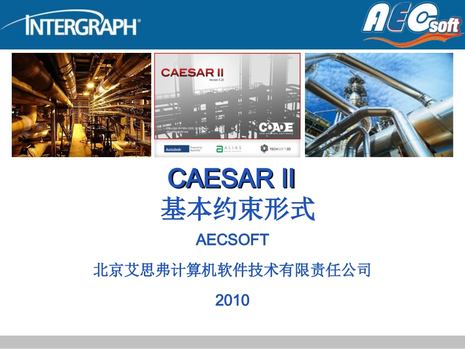 CAESARII基本约束形式解析_第1页