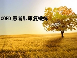COPD肺康复