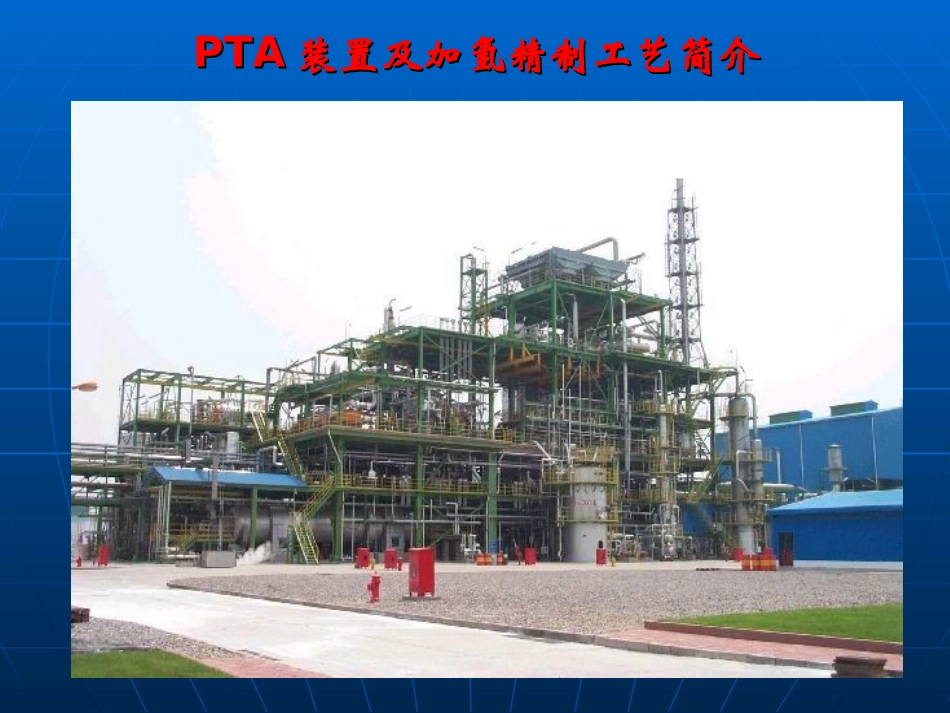 PTA装置及工艺解析_第1页