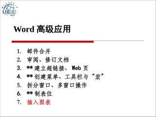 word高级应用
