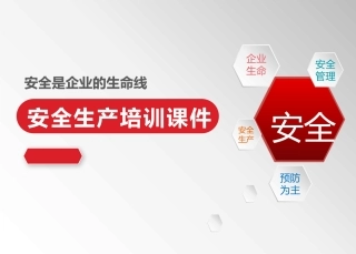 安全生产培训课件安全是企业的生命线
