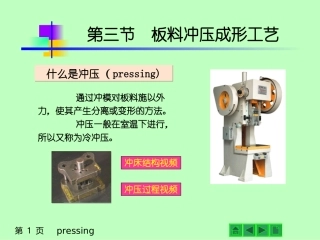 板料冲压成形工艺