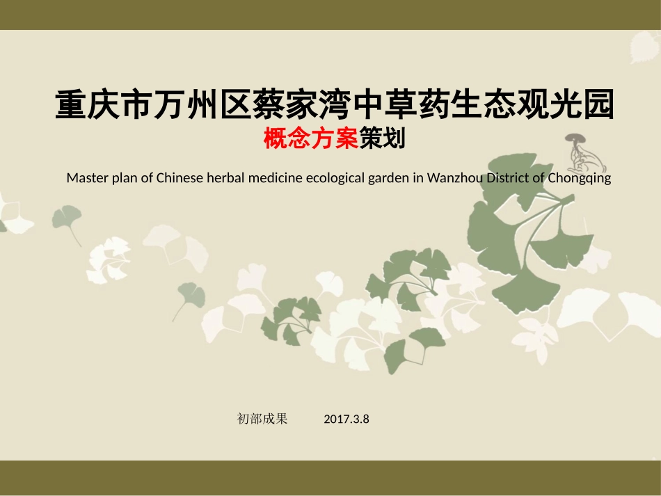 蔡家湾中草药规划_第1页