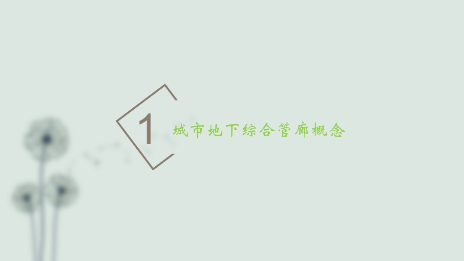 城市地下综合管廊建设_第3页