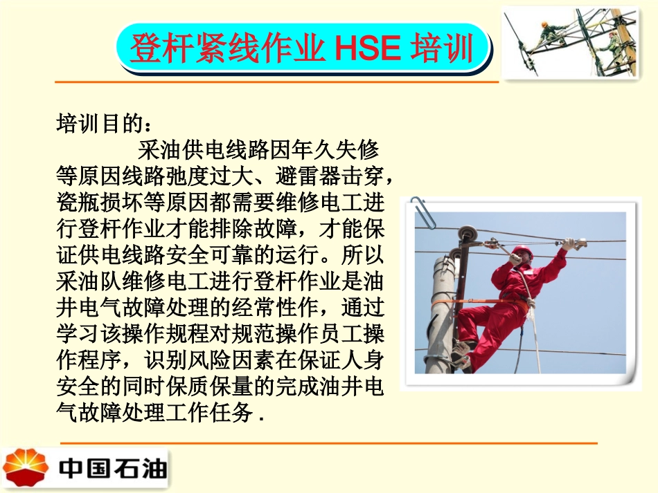 登杆作业培训_第1页