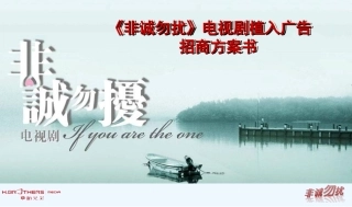 电视剧植入广告招商方案书