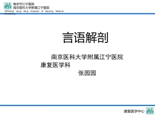 发音系统的言语解剖