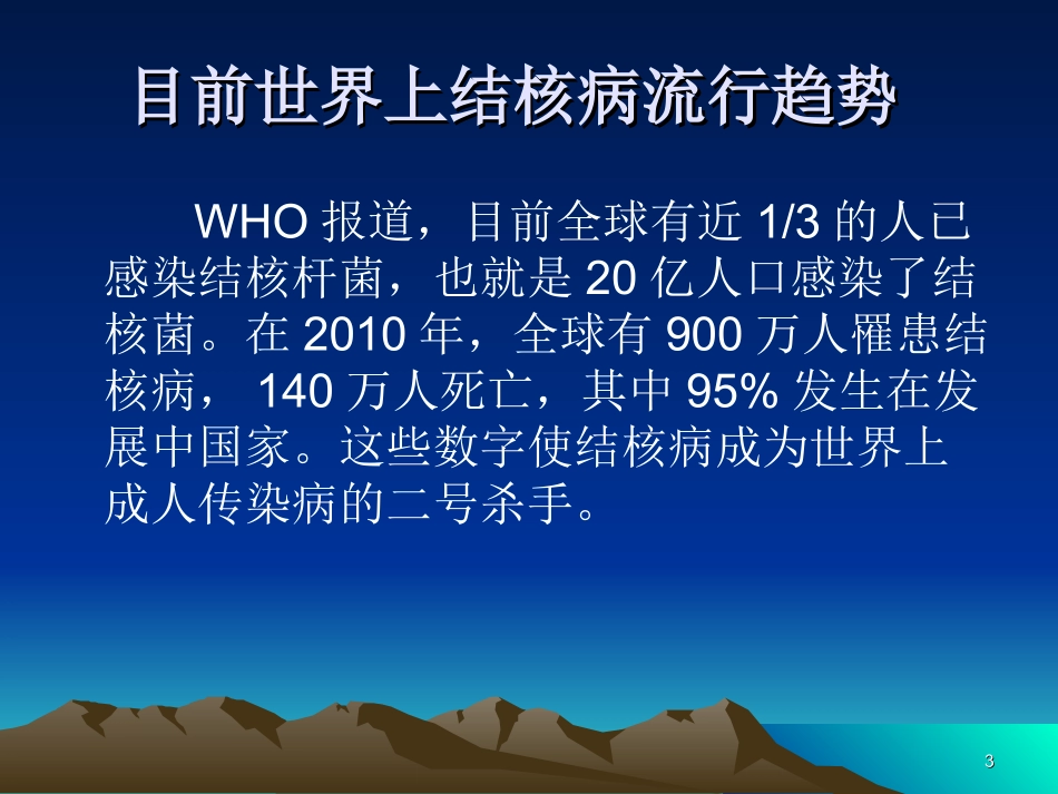 肺结核知识讲座幻灯片课件_第3页