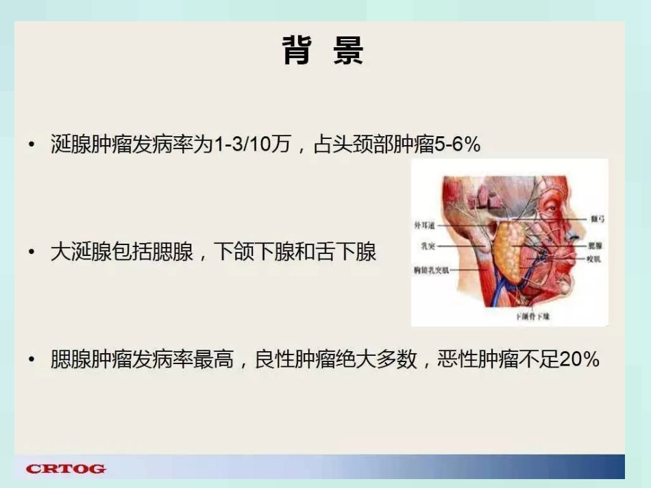 冯梅教授腮腺癌精准放疗靶区勾画_第2页