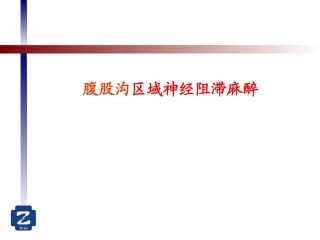 腹股沟疝区域神经阻滞