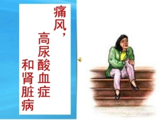 高尿酸血症痛风和肾脏病