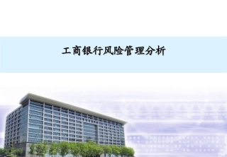 工商银行风险管理分析