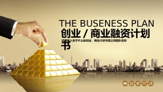 公司融资商业计划书