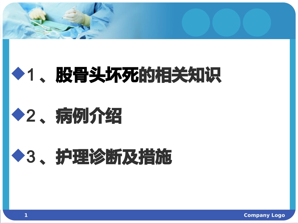 股骨头坏死护理查房课件_第1页