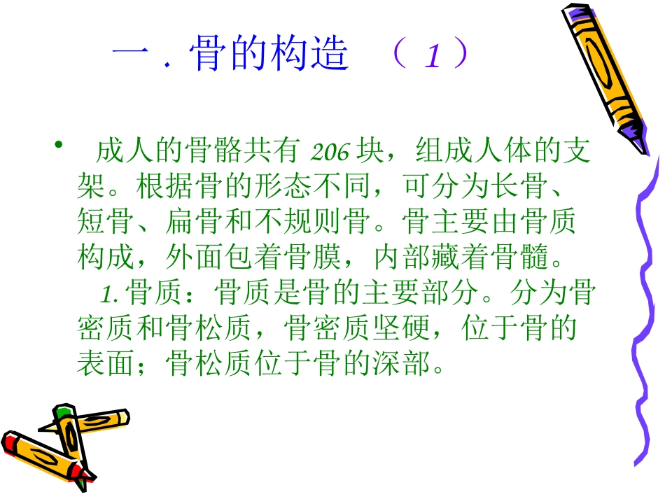 骨骼结构知识_第3页